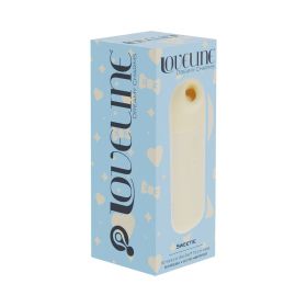 LoveLine Sweetie AirTapTech Rechargeable Vibrator Waterproof (Option: Yellow)