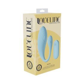LoveLine Wave C (Option: shape Vibe Waterproof Remote Blue)