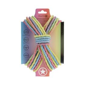 Ouch! Bondage Rope 10 m Nylon (Option: Multicolor Pastel)
