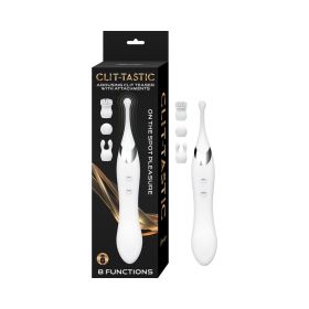 Clit (Option: Tastic Arousing Clit Teaser with Attachments White)