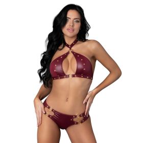 Lust Fetish Juno Burgundy (Option: S/M)