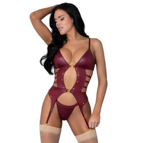 Lust Fetish Kira Burgundy (Option: S/M)