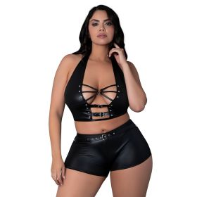 Lust Fetish Thalia Black (Option: Queen Size)
