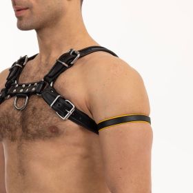 Prowler RED Bicep Band (Option: Black/Yellow)