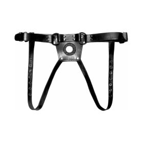 Prowler RED Leather Dong Harness (Option: L)
