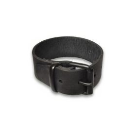 Prowler RED Leather Buckle Bicep Band (Option: XL)