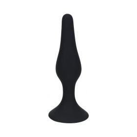 LEVELZ Slim Silicone Anal Plug (Option: Medium Black)