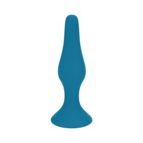 LEVELZ Slim Silicone Anal Plug (Option: Large Teal)