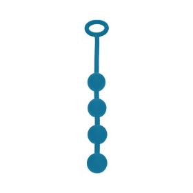 LEVELZ Round Silicone Anal Balls (Option: Small 20mm Teal)
