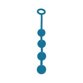 LEVELZ Round Silicone Anal Balls (Option: Medium 30mm Teal)