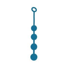 LEVELZ Round Silicone Anal Balls (Option: Large 40 mm Teal)