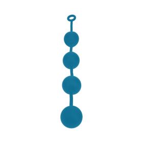 LEVELZ Round Silicone Anal Balls (Option: XXLarge 60 mm Teal)