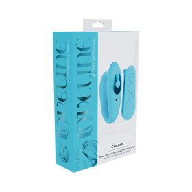 Loveline Charme Rechargeable Silicone Dual Motor Vibrator (Option: Blue)