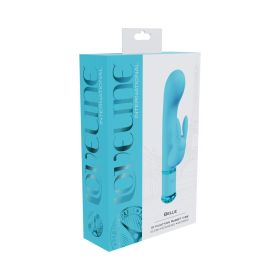 Loveline Belle Rechargeable Silicone Rabbit Vibrator (Option: Blue)