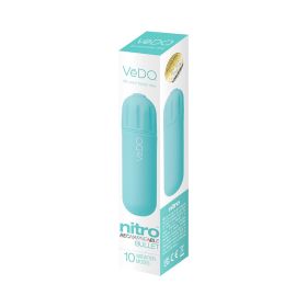VeDO Nitro Rechargeable Bullet Vibe (Option: Turquoise)