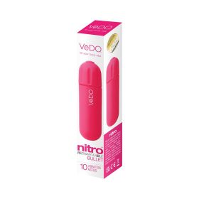 VeDO Nitro Rechargeable Bullet Vibe (Option: Pink)
