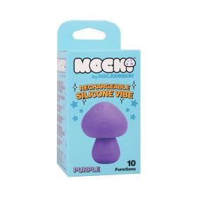 Mochi Mushroom Rechargeable Silicone Vibe (Option: Purple)