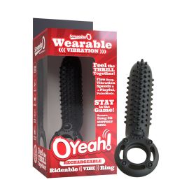 Screaming O Rechargeable O Yeah Silicone (Option: Black)