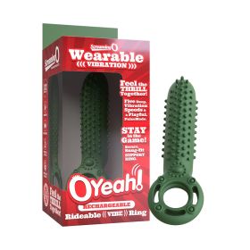 Screaming O Rechargeable O Yeah Silicone (Option: Green)