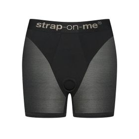 Strap On Me Harness Lingerie Halo Black (Option: XL)