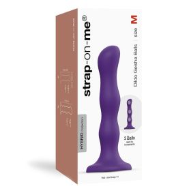 Strap On Me Geisha Ball Dildo (Option: Medium Purple)